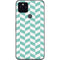 Blue White Chevron Google Pixel 5 Skin